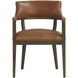 Brylea Brown / Shalimar Tobacco Leather Dining Armchair